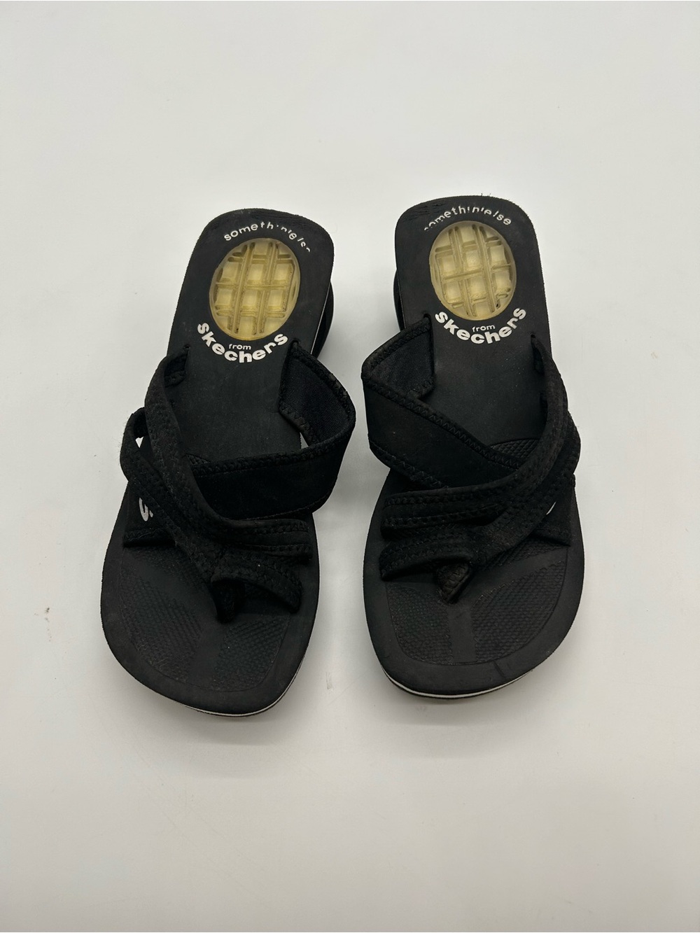 Skechers Vintage Y2K Cali Cyclers Strappy Toe loop Sandals 6.5